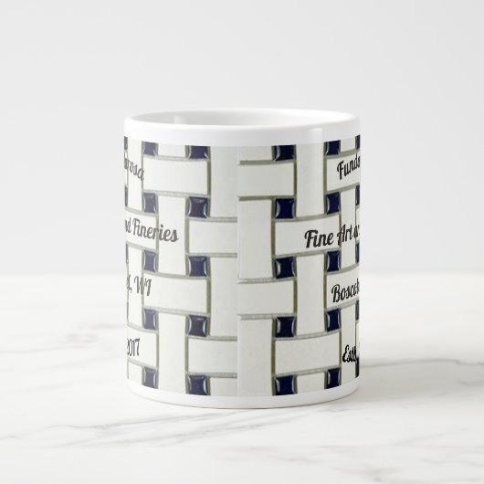 Custom Fundarosa Jumbo Tasse (Vorderseite)