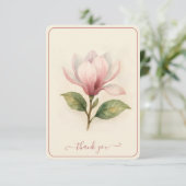 Custom Funeral Thank You Card Dankeskarte (Stehend Vorderseite)