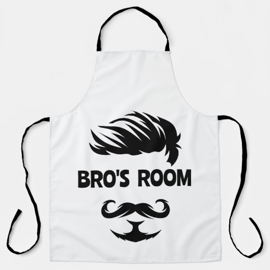 Custom Funky Barber Shop Schürze (Vorderseite)