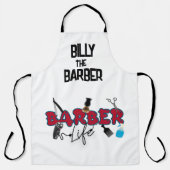 Custom Funky Barber Shop Schürze (Vorderseite)