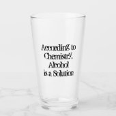 CUSTOM Funny Alhol Statement Glas (Vorderseite)