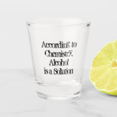 CUSTOM Funny Alhol Statement Schnapsglas (Vorderseite)
