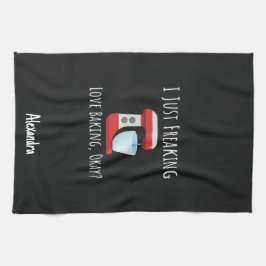 Custom Funny Baking Lover Gifts Baker Chef Humor Geschirrtuch