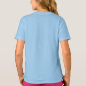 Custom Funny Cats Illustration T-Shirt (Rückseite)