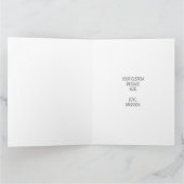 Custom Funny Champagne Pun Valentine's Day Karte (Innenseite)