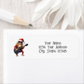 Custom Funny Christmas Frosch Rock Band (Insitu)