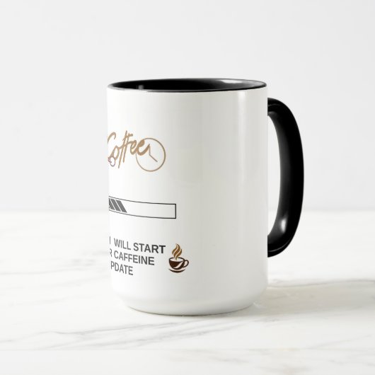 Custom Funny Coffee Tasse - Perfektes Kaffeegenuss (VorderseiteRechts)