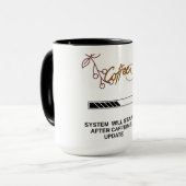 Custom Funny Coffee Tasse - Perfektes Kaffeegenuss (Vorderseite Links)