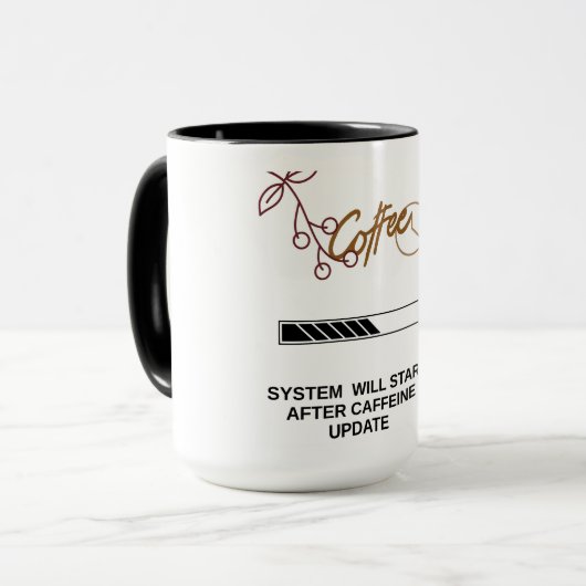 Custom Funny Coffee Tasse - Perfektes Kaffeegenuss (Vorderseite Links)
