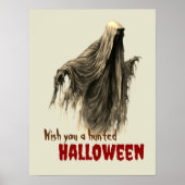 Custom Funny Creepy Ghoul Spuk Halloween-Party Poster (Vorne)