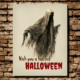Custom Funny Creepy Ghoul Spuk Halloween-Party Poster