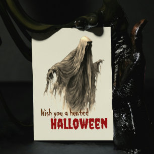 Custom Funny Creepy Spooky Halloween Spuk Postkarte