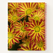 Custom Funny Dings Ihr Kind sagte Blumenspirale Notizblock (Rückseite)