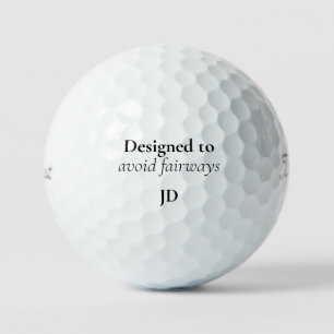 Custom Funny entwickelt, um Fairways Titleist zu v Golfball