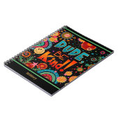 Custom Funny farbenfroher Typ ist freundlich. Notizblock (Linke Seite)