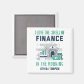 Custom Funny Finance Magnet (Vorderseite/Rückseite)