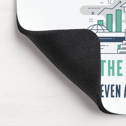 Custom Funny Finance Magnet Mousepad (Ecke)