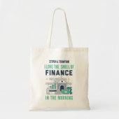 Custom Funny Finance Tragetasche (Vorne)