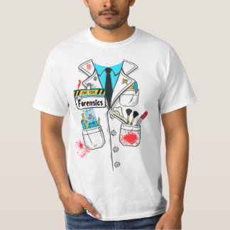 Custom Funny Forensic Science Labrador Costume Kos T-Shirt