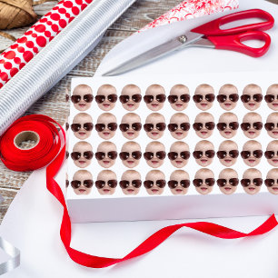 Custom Funny Foto Birthday & Novelty Present Idee Geschenkpapier
