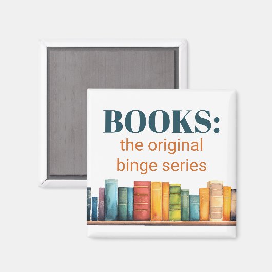 Custom Funny Friendship Reading Book Magnet (Vorderseite/Rückseite)