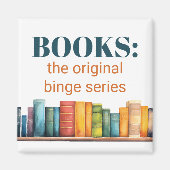 Custom Funny Friendship Reading Book Magnet (Vorne)