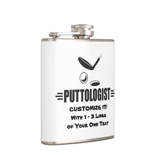 Custom Funny Golf Flachmann (Rechts)