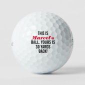 Custom Funny Golfball (Vorderseite)