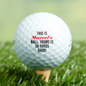 Custom Funny Golfball