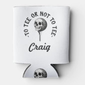 Custom Funny Golfer Zitat Einfach Dosenkühler (Vorderseite)