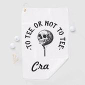 Custom Funny Golfer Zitat Einfach Golfhandtuch (Insitu)