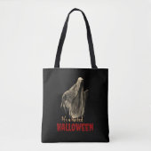 Custom Funny Gothic Horror Spooky Ghost Halloween Tasche (Vorderseite)