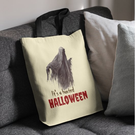Custom Funny Gothic Horror Spooky Ghost Halloween Tasche