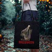 Custom Funny Gothic Horror Spooky Ghost Halloween Tasche