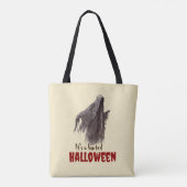 Custom Funny Gothic Horror Spooky Ghost Halloween Tasche (Rückseite)