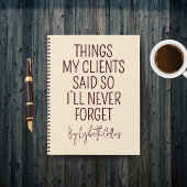 Custom Funny Graduation Journal Gift for Lawyers Notizblock