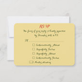 Custom Funny Holiday Weihnachten Einladung UAWG (Vorderseite)