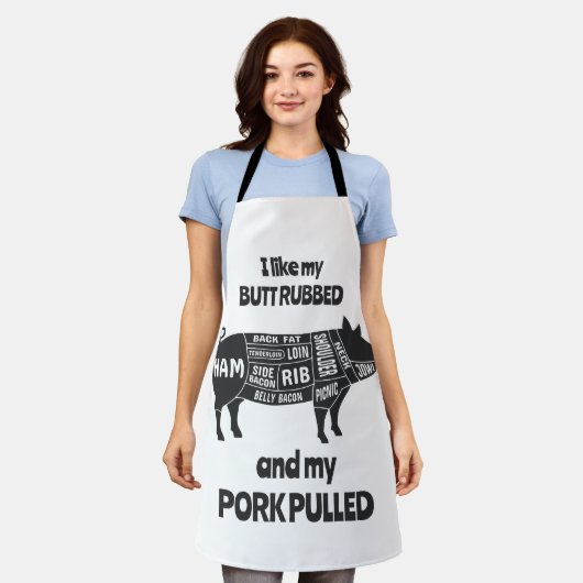 Custom Funny Koch Schürze (Getragen)