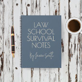 Custom Funny Legal Notebook for Future Lawyer Gift Notizblock
