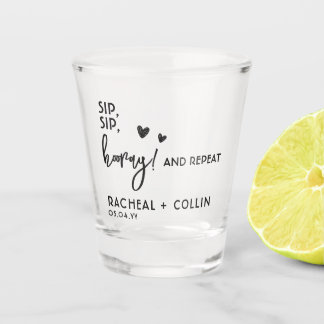 Custom Funny Liebhaber Hochzeitsfeier Shooters Schnapsglas