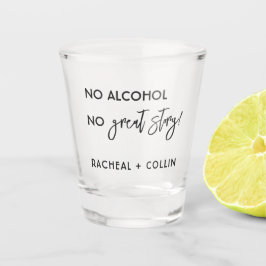 Custom Funny Liebhaber Hochzeitsfeier Shooters Schnapsglas