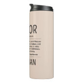  Custom Funny Mentor Coach Adviser Appreciation Thermosbecher (Nach rechts gedreht)