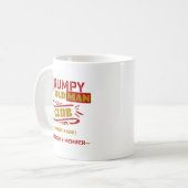 Custom Funny Mug - Grumpy Old Man Club Kaffeetasse (Vorderseite Links)