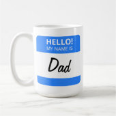Custom Funny Niedlich Hello! Mein Name ist Mama od Kaffeetasse (Links)