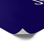 Custom Funny Nurse Anästhesie Sie zählen rückwärts Poster (Ecke)