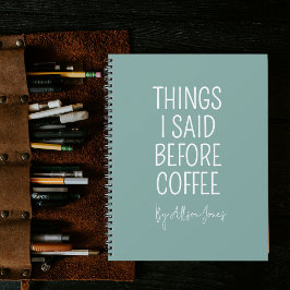 Custom Funny Nurse Gift & Medical Coworker Journal Notizblock