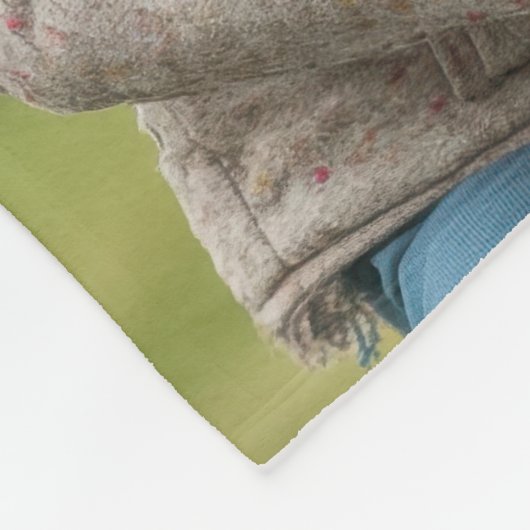 Custom Funny Opa Nickerchen FotoCollage Fleecedecke (Ecke)