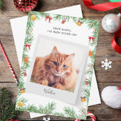 Custom Funny Pet Cat Liebe Weihnachten