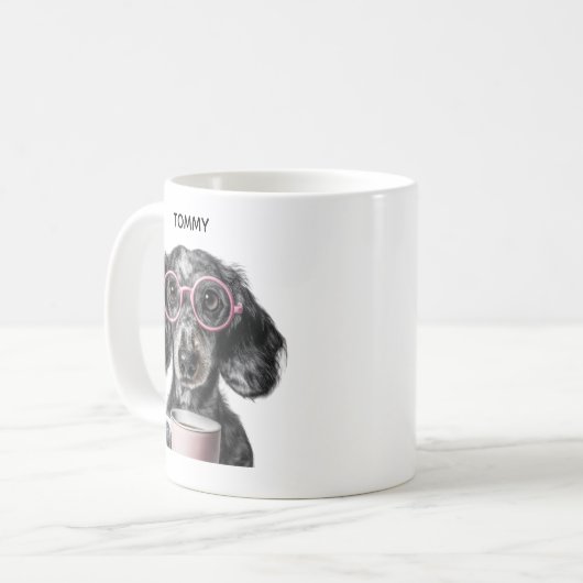 Custom Funny Photo Mug | Personalized Humor Kaffeetasse (Vorderseite Links)