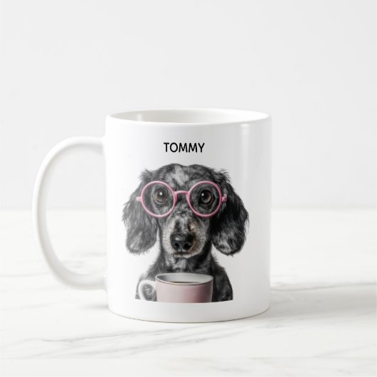 Custom Funny Photo Mug | Personalized Humor Kaffeetasse (Links)